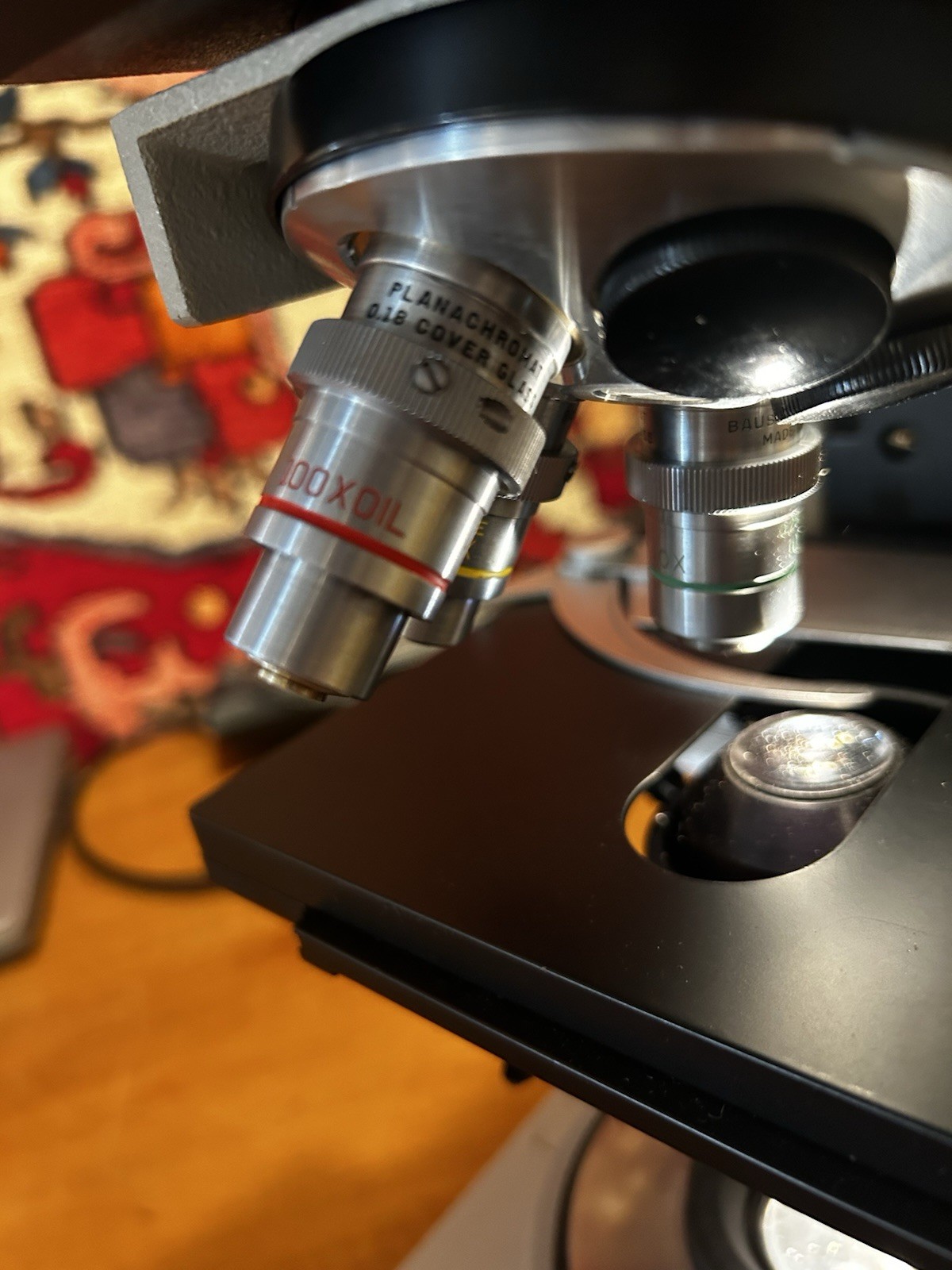 Bausch & Lomb Balplan 20 Lab Microscope - Fully Working (Plan Lenses)