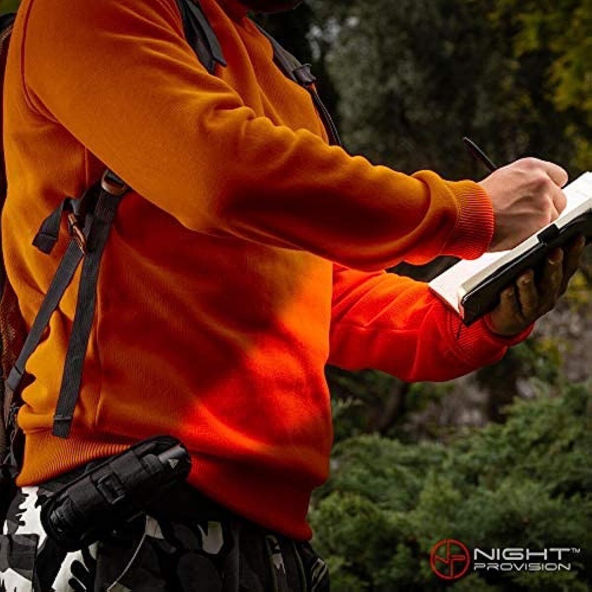 Tactical Flashlight Holster Duty Belt Bag Rotatable Clip 360 Degree Holder Case