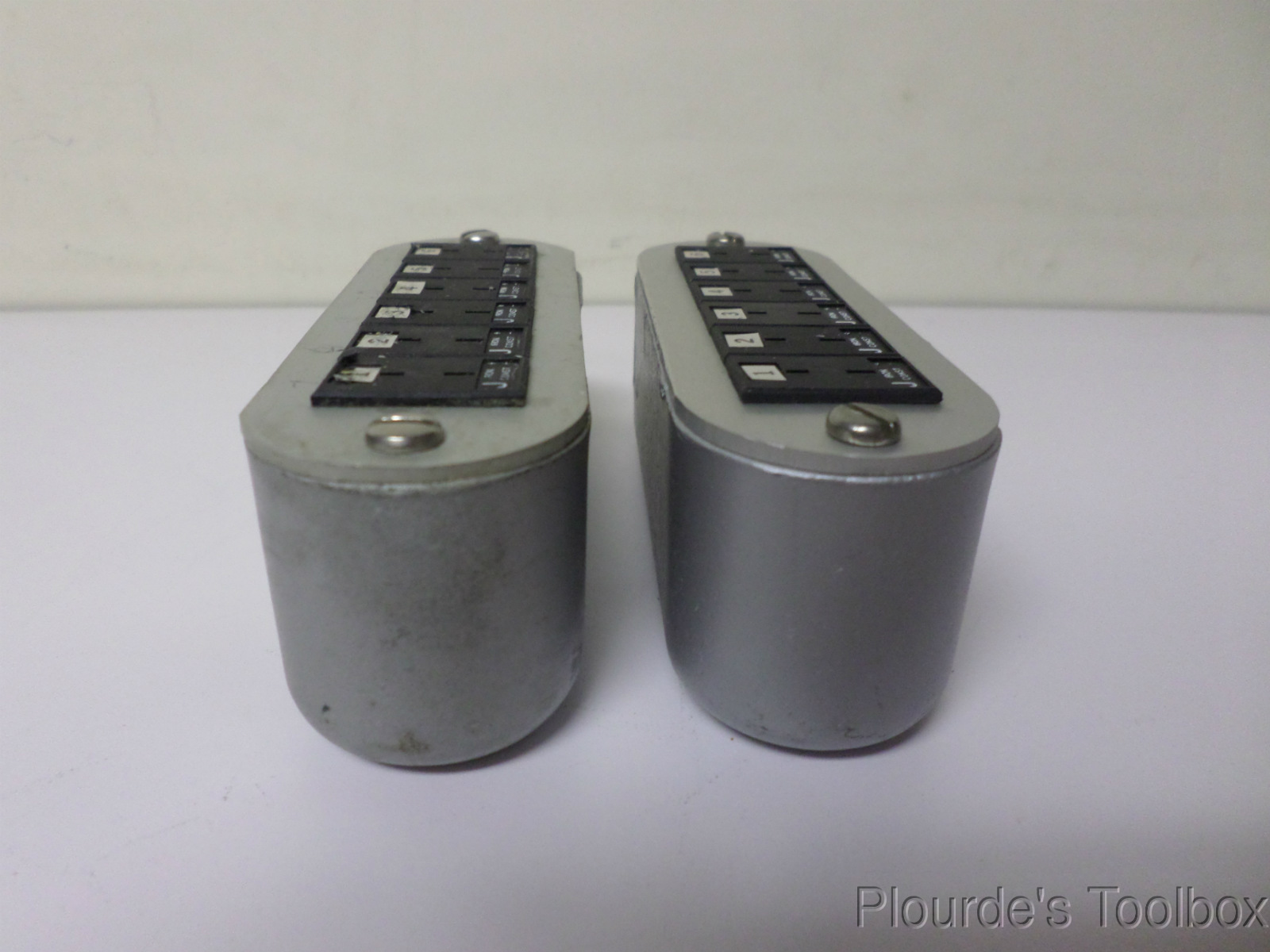 (2) Used Red Dot 3/4" Threaded Type E Dead-End Conduit Body for J Thermocouples