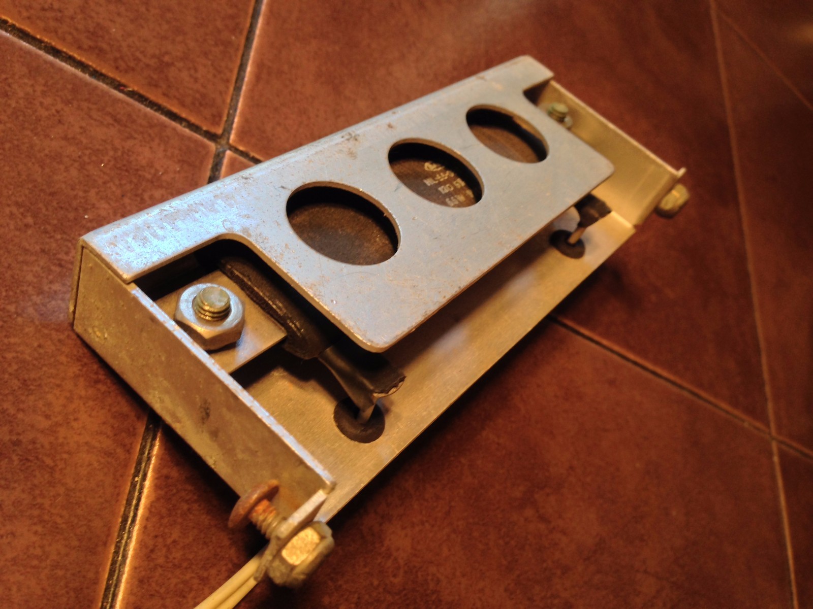 DALE Dropping Resistor & Mount, 12ohm, 55watt.