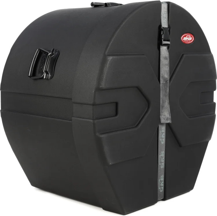 SKB 1SKB-DM1422 Marching Bass Drum Case with Padded Interior - 14 x 22-inch