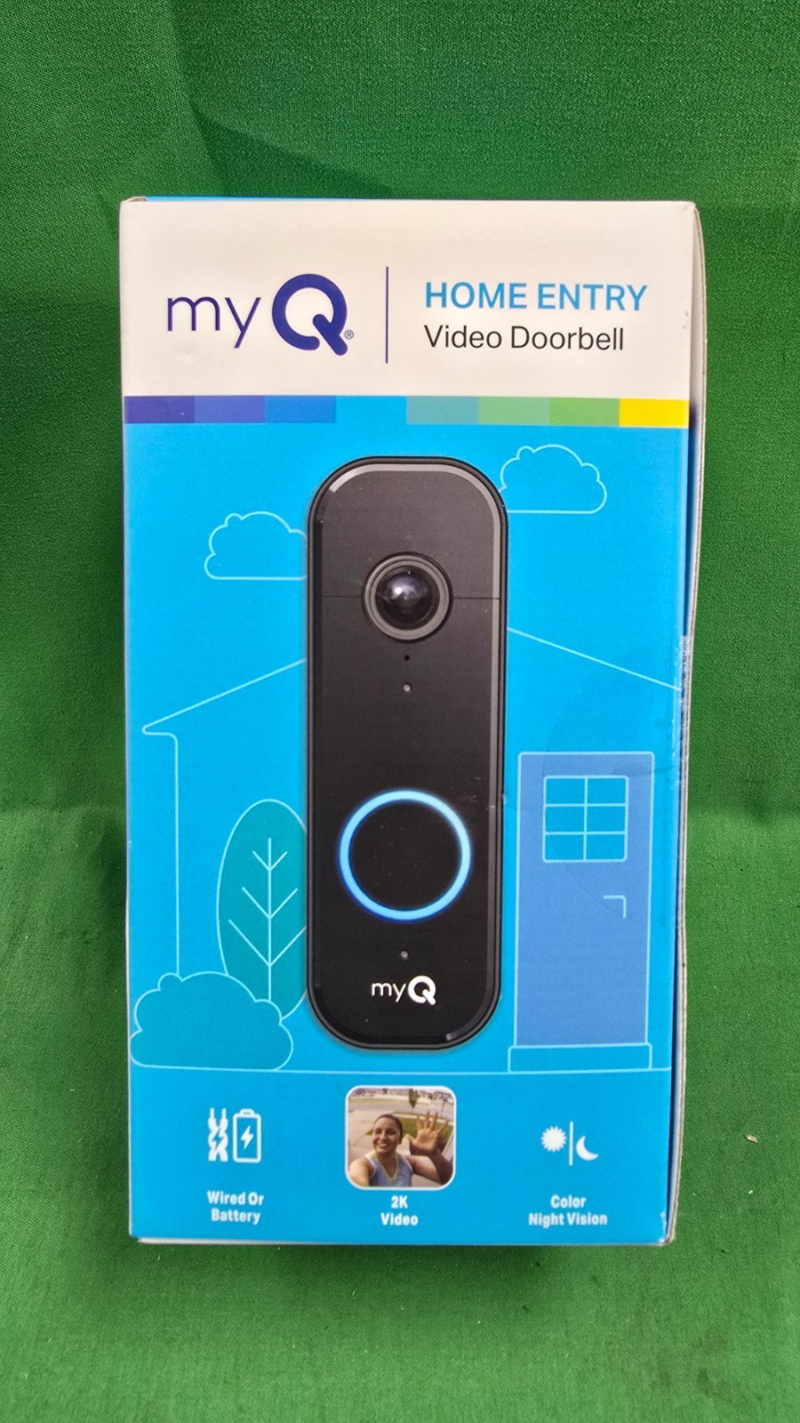 CHAMBERLAIN myQ Video Doorbell NEW (E3)