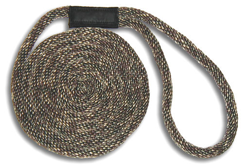 3/8" x 20' Solid Braid Nylon Dock Lines - Camouflage - Made in USA