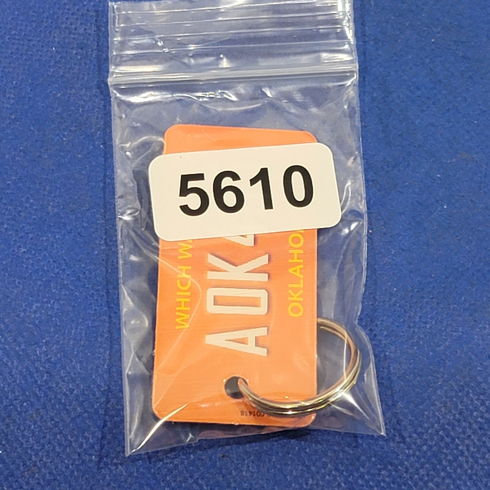 Oaklahoma Collectable Keychain Keyring Plastic