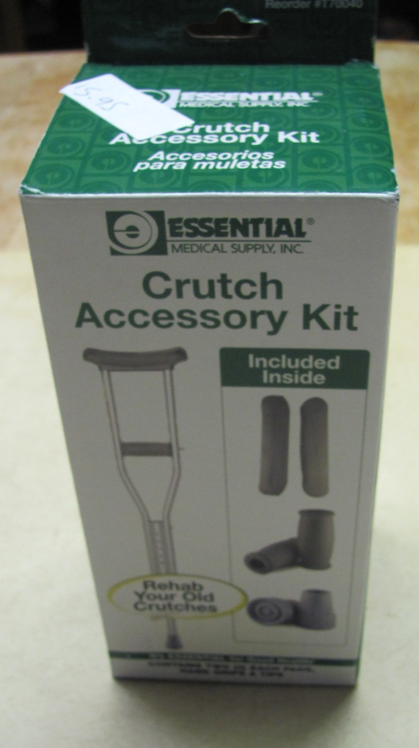 Essential Crutch Accessory Replacement Kit (New)