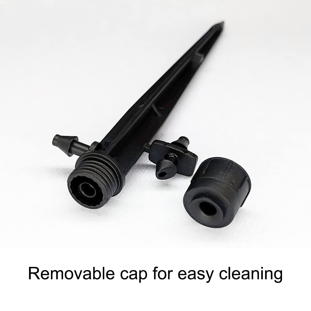 25 Pcs Drip Irrigation Emitters Adjustable Flow 0-20 GPH Irrigation Drippers