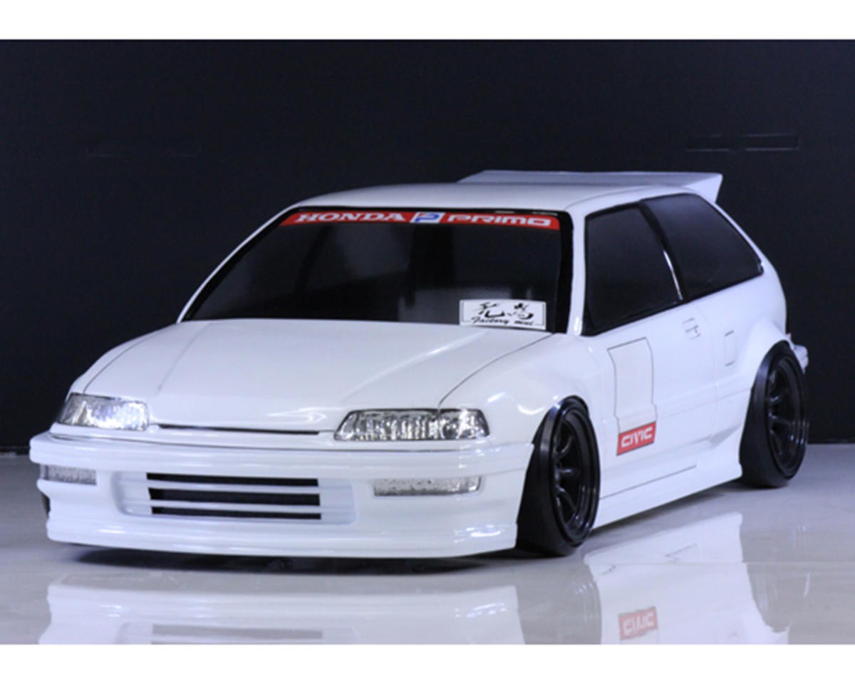 Pandora RC 1/10 Honda Civic EF9 Drift Body Set (Clear) (257-260mm) [PAB-3158]