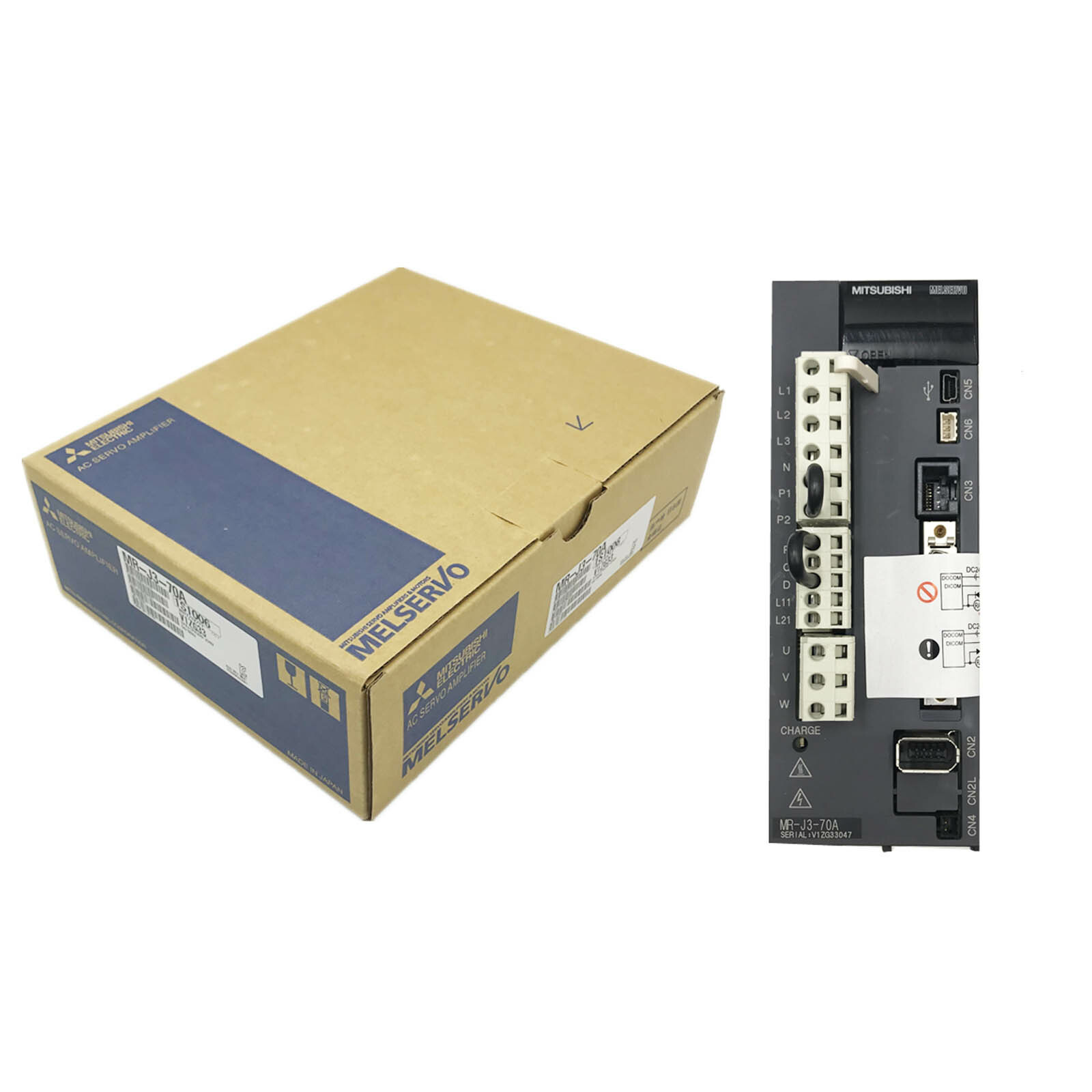 MITSUBISHI MR-J3-70A 750W AC Servo Amplifier New in Box NIB Free Ship