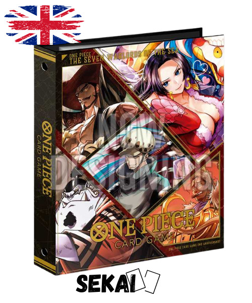 ONE PIECE CARD GAME SEVEN WARLORDS OF THE SEA BINDER SET ENG - OFFICIAL ALBUM