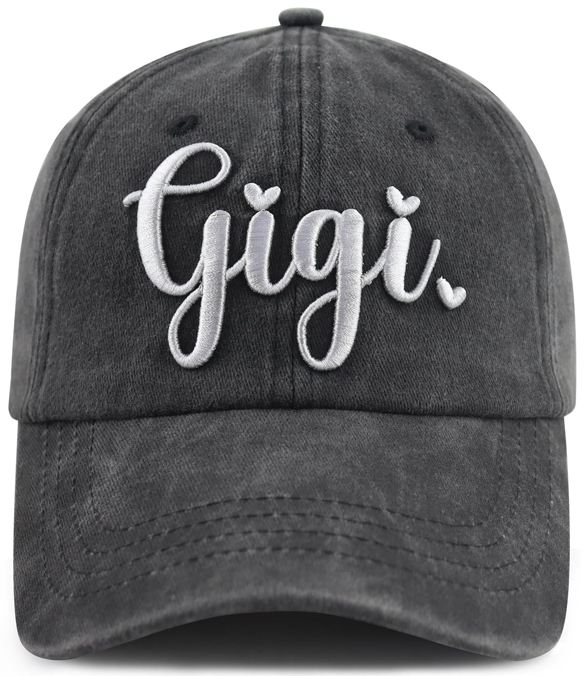 Gigi Gifts for Grandma, Funny Grandma One Size, Embroidered Black