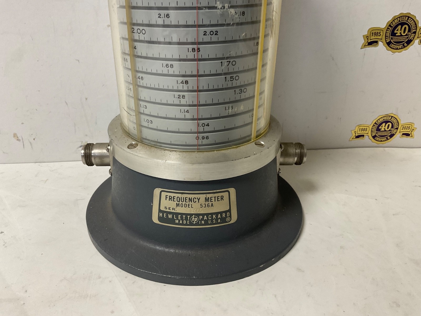 Hewlett Packard HP model 536A Frequency Meter Ham Radio testing unit