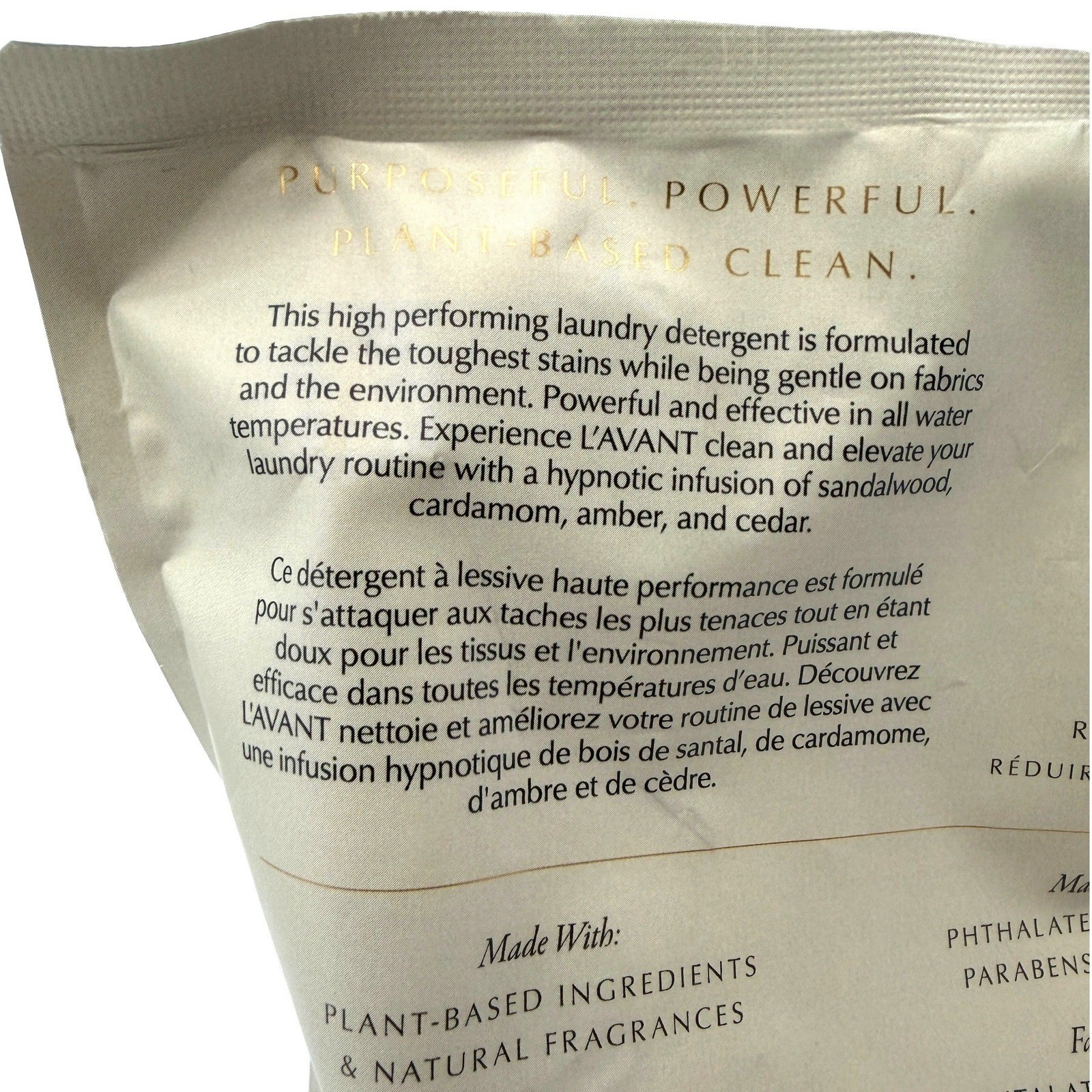 L'AVANT Collective High Performing Laundry Detergent Ambre Santal Refill 2-Pack