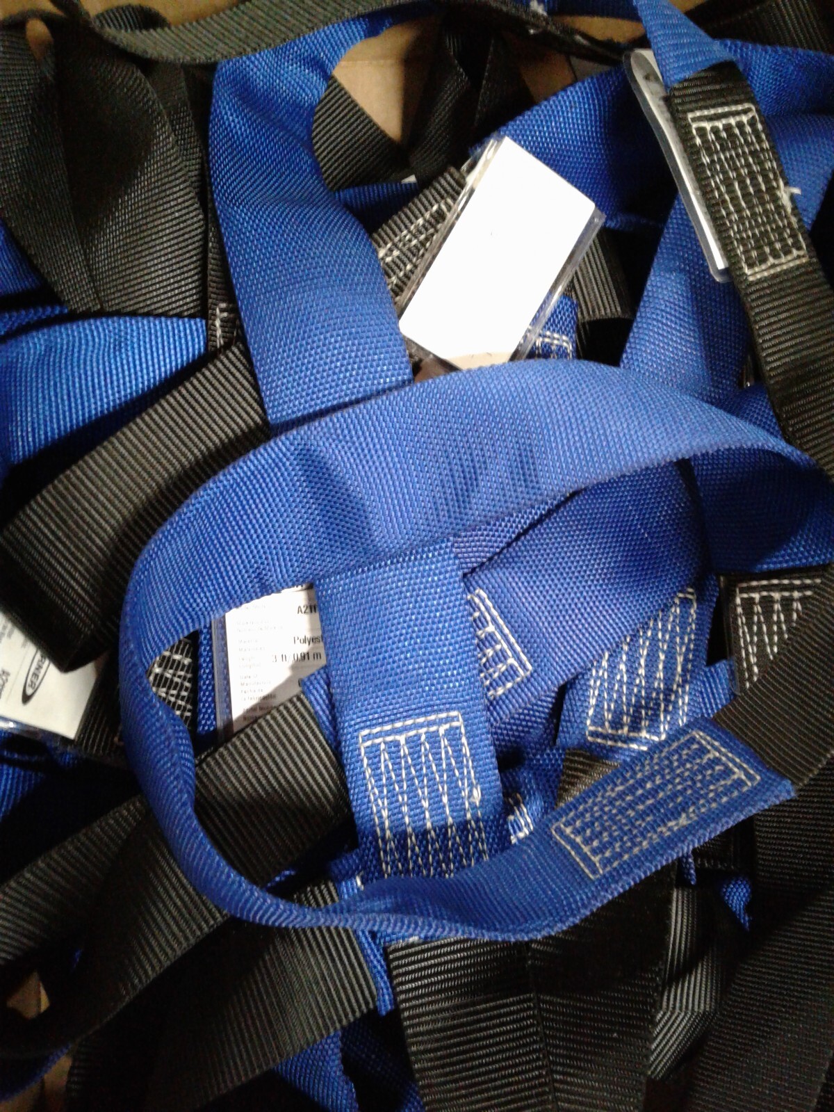 Lot of 16 - Werner A211103 3 ft. Concrete Pour-In Disposable Anchor Strap 310 lb