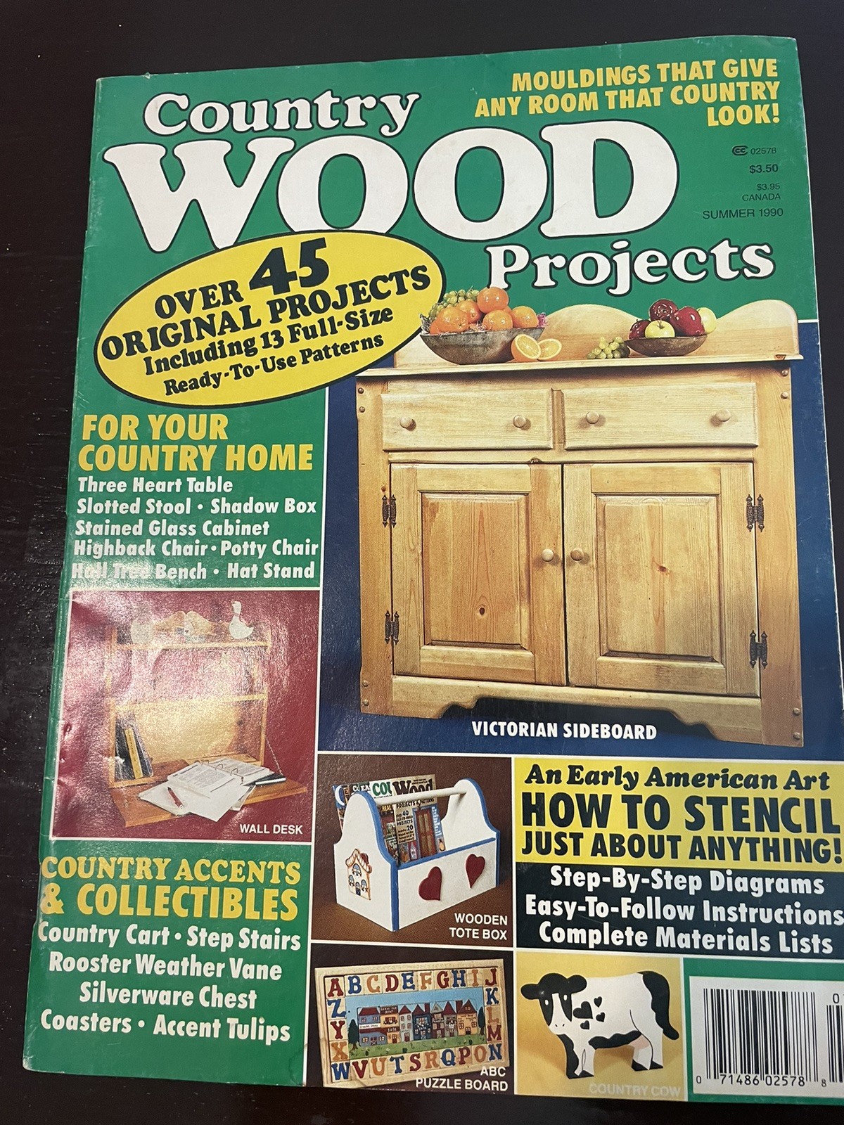 Country Wood Projects Magazine Summer 1990
