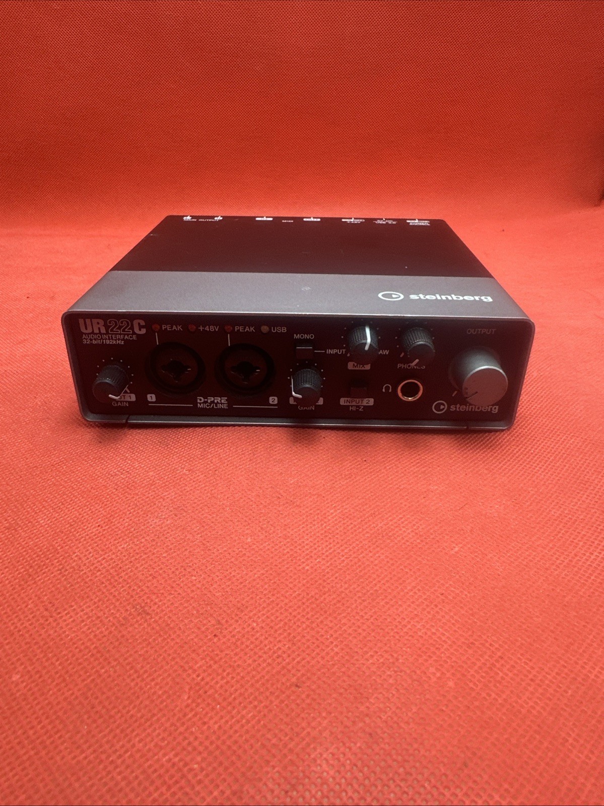 Steinberg UR22C 2IN/2OUT USB 3.0 Type C Audio Interface