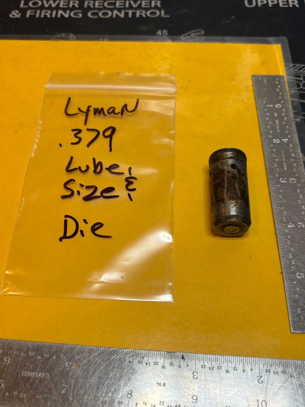 Lyman #379 Lube & Size Die