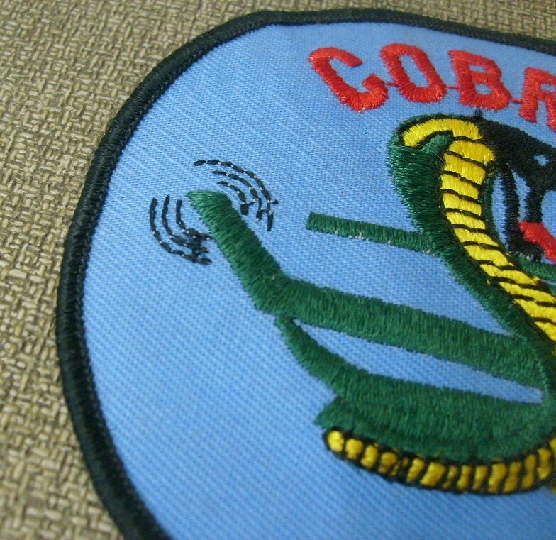 Viet Nam era COBRA patch Helicopter troopers
