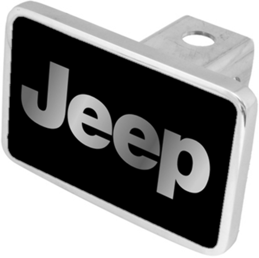 Eurosport Daytona 8418XL-1 Class III 2" Hitch Plug Jeep Logo for Jeep
