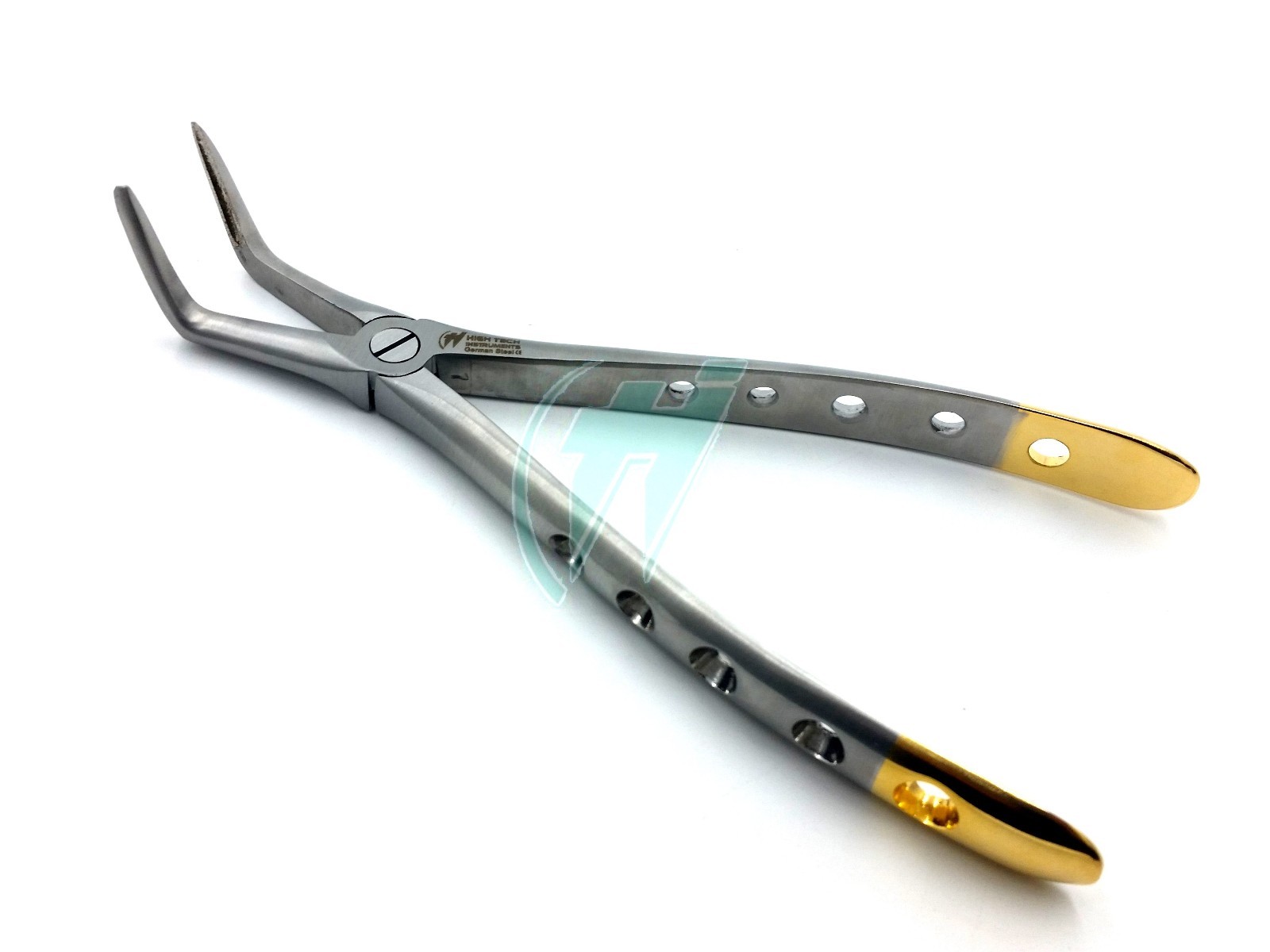 PACIFATED LOWER ROOT ATRAUMATIC DENTAL EXTRACTING FORCEPS #46XL DIAMOND DUSTED