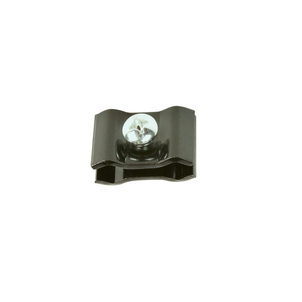 Gridwall Joining Connectors - Grid Panel Joiner Clips - Black - 12 Pieces