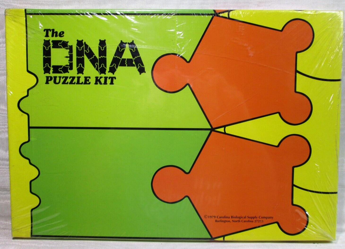 1979 THE DNA PUZZLE KIT, CAROLINA BIOLOGICAL SUPPLY COMPANY,  NEW & SEALED!!!