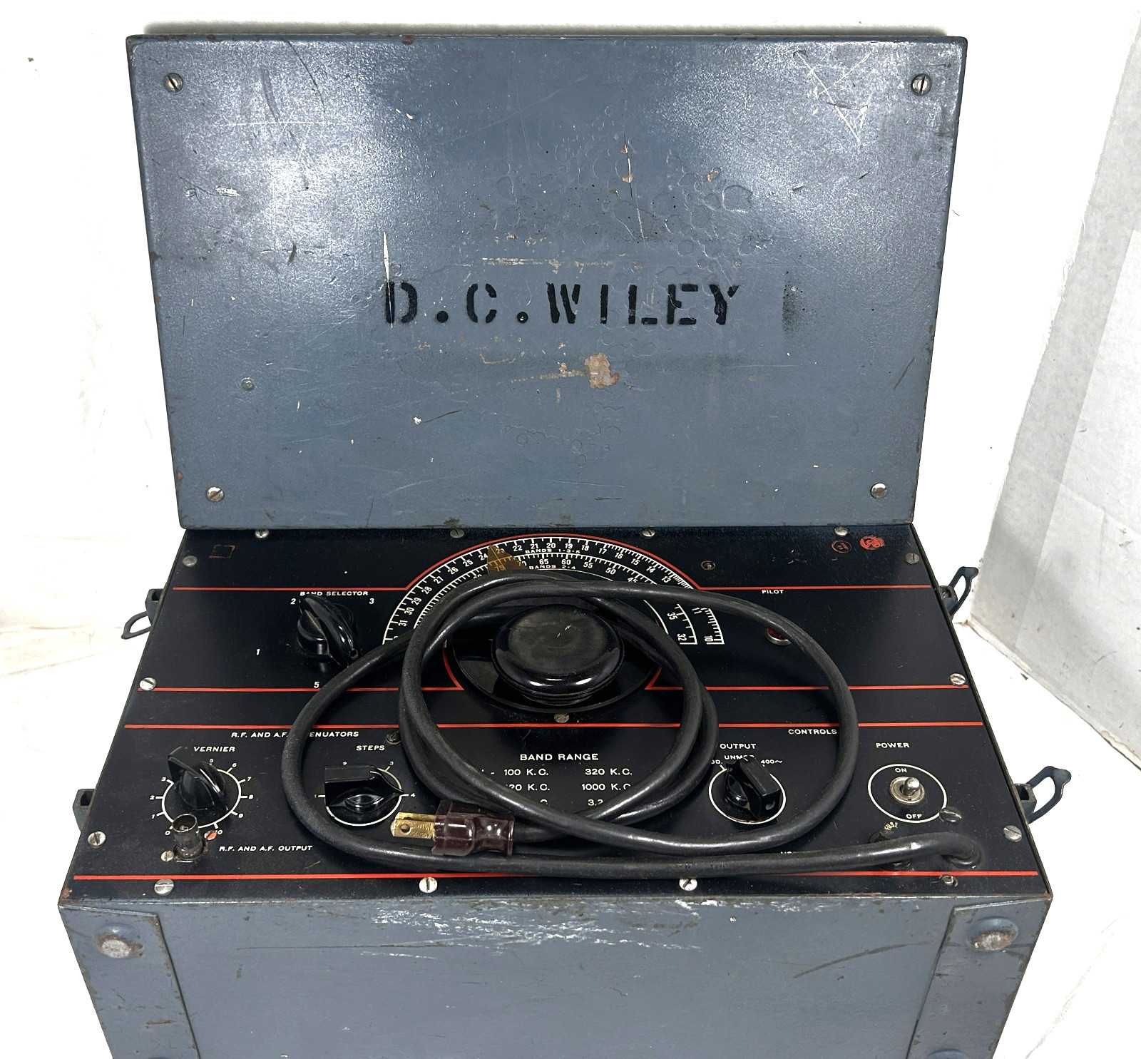 WW2 Espey I-72-J Signal Generator Vintage Signal Corps Military Test Equipment