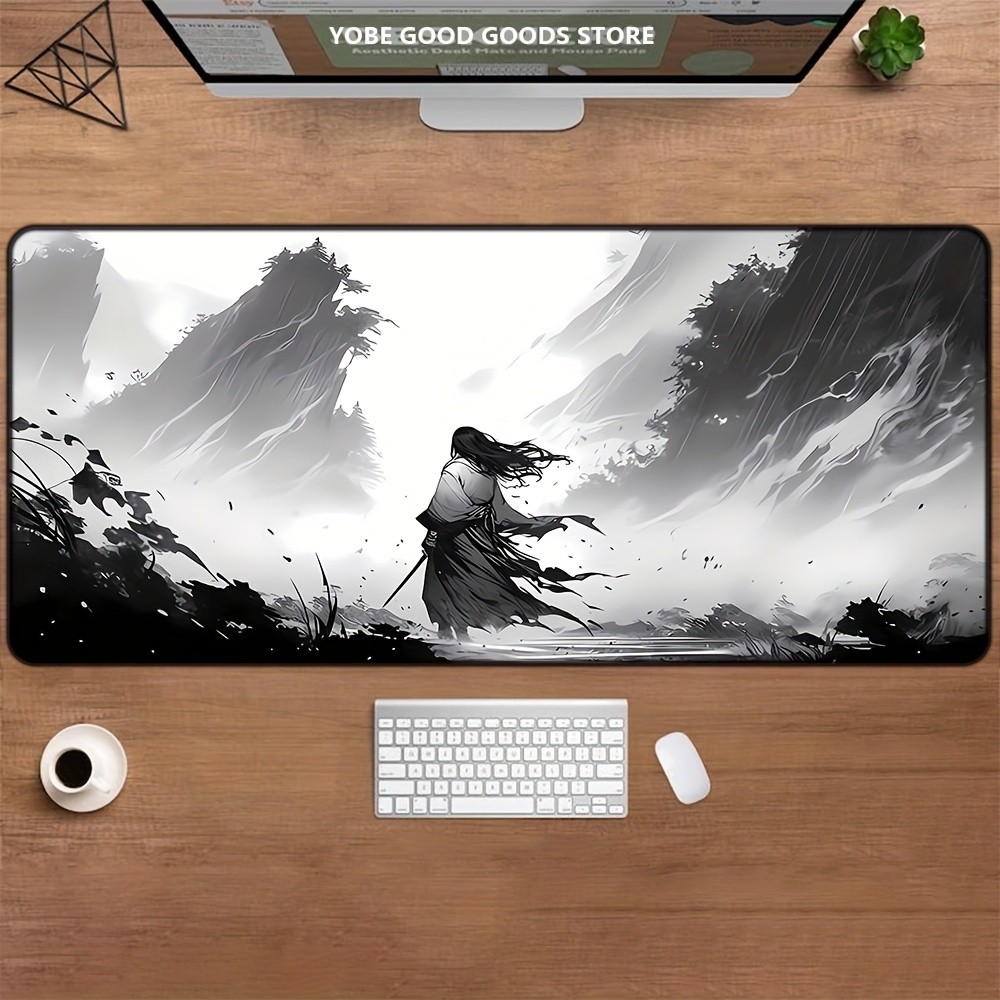 Large, Colorful Gaming Mouse Pads Available in Sizes 90X40/80X30/60X30 Featuri