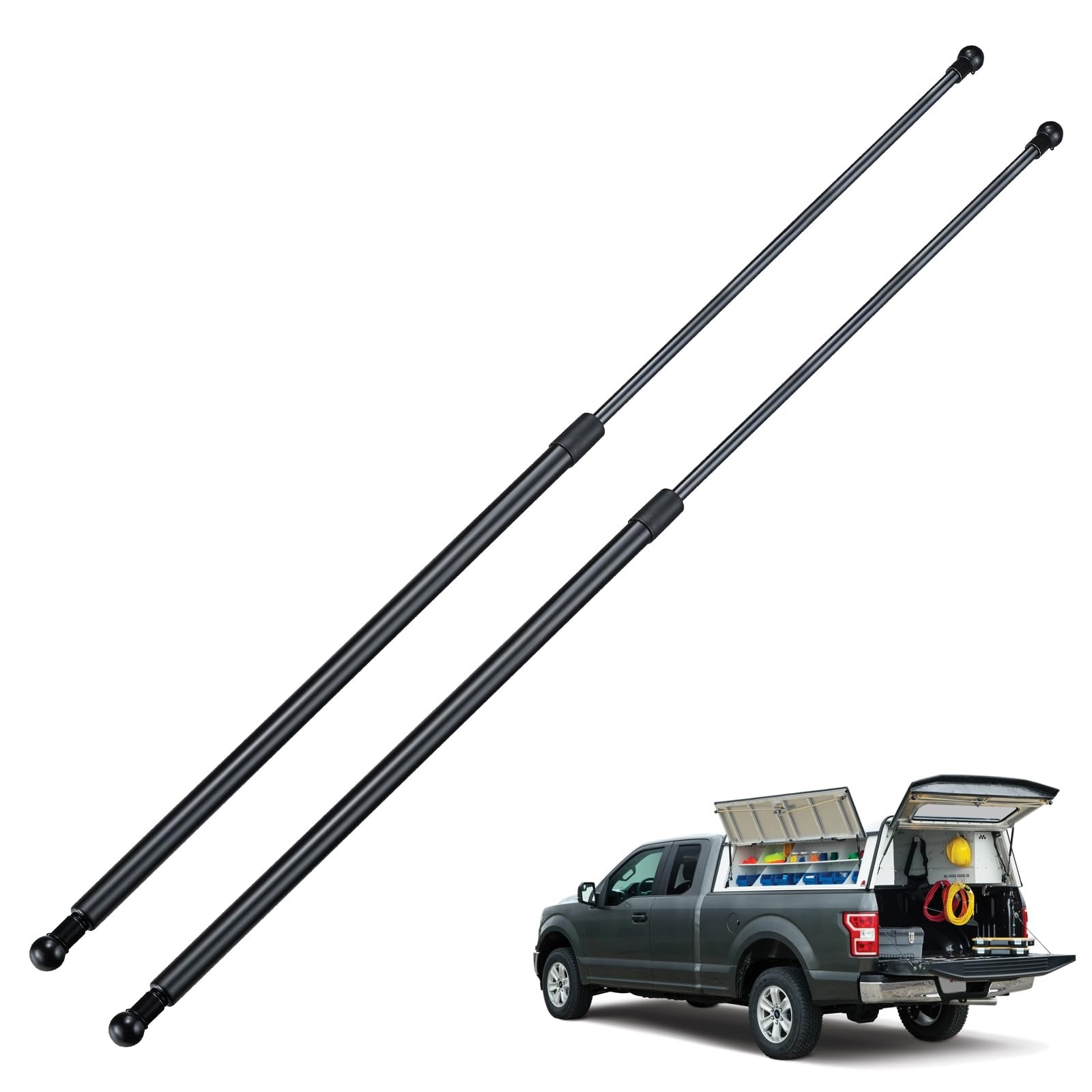 C16-22632 36inch 185lbs/823N Gas Struts for  Heavy Sled Trailer Cap, Truck Cover