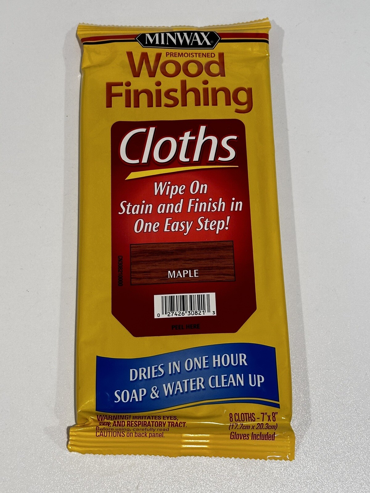 Minwax Wood Finishing Cloths, Maple