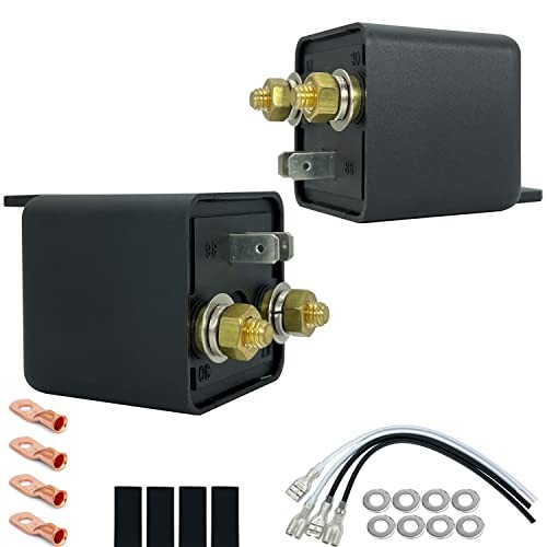 Relay 120A, 12V Continuous Duty SPST 4-pin High Power 2 sets of 12v-120a-4pin