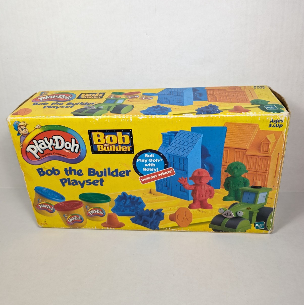 Vintage Play-Doh Bob the Builder Set INCOMPLETE 2001 Original Box