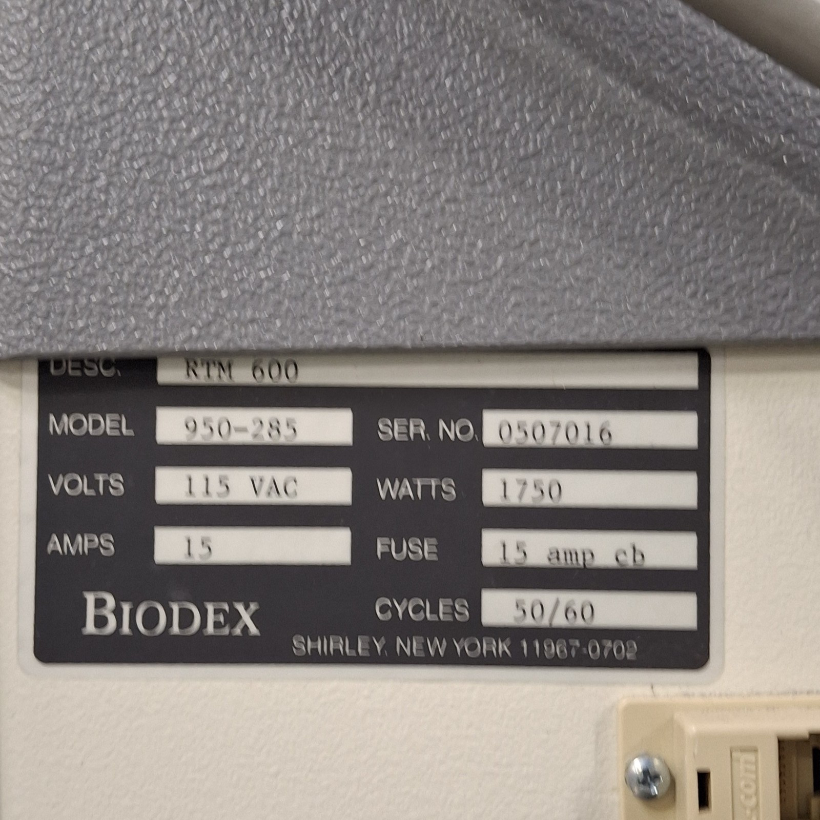 Biodex RTM 600 Treadmill