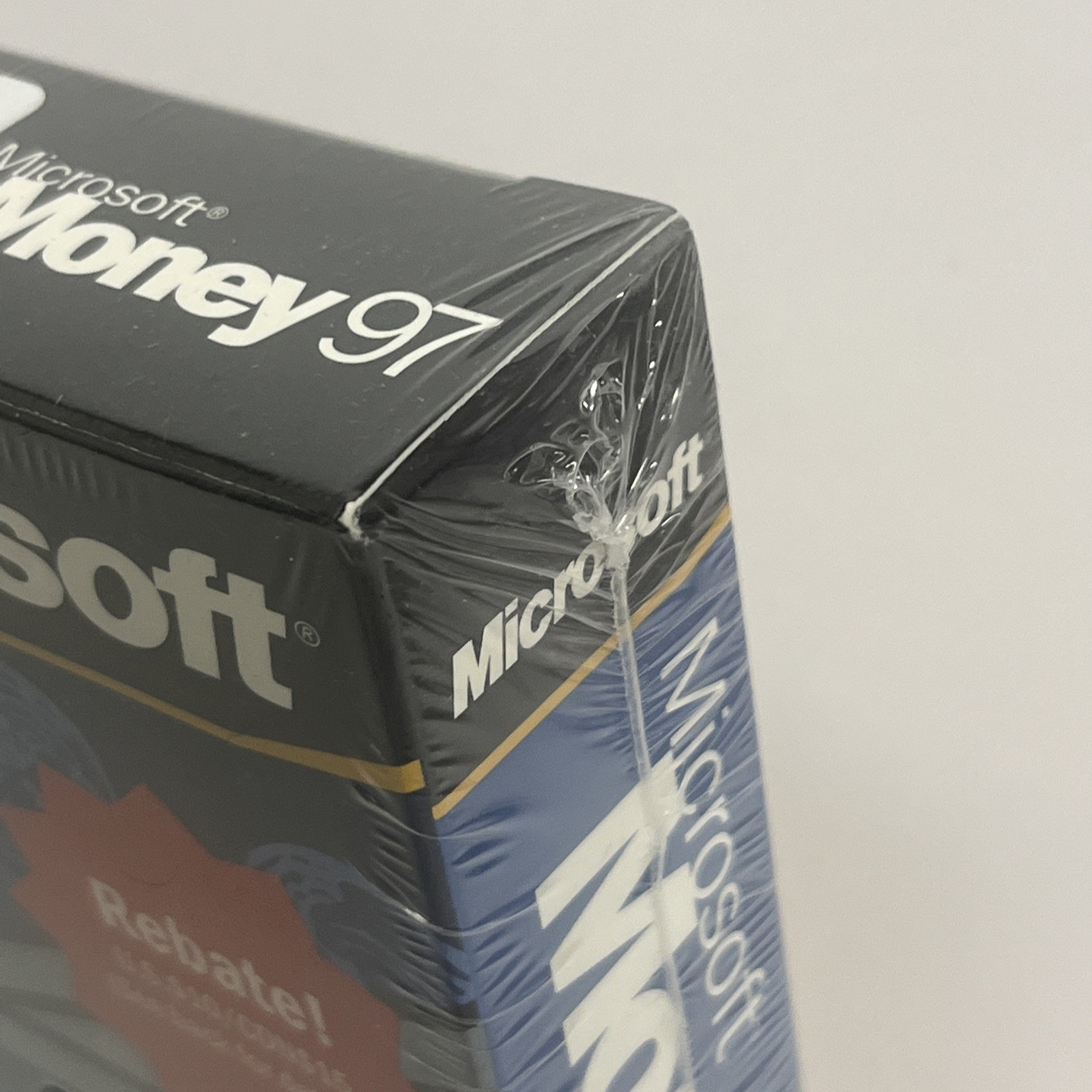 RARE Promo Sample | Microsoft Money 97 PC CD ROM Version 5.0 Retail Box Complete