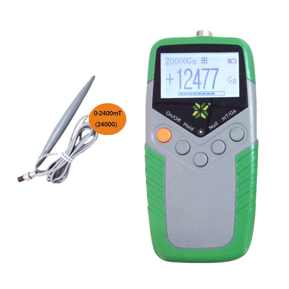 Handheld Digital Tesla Meter Gaussmeter Fluxmeter Surface Magnetic Field Testers