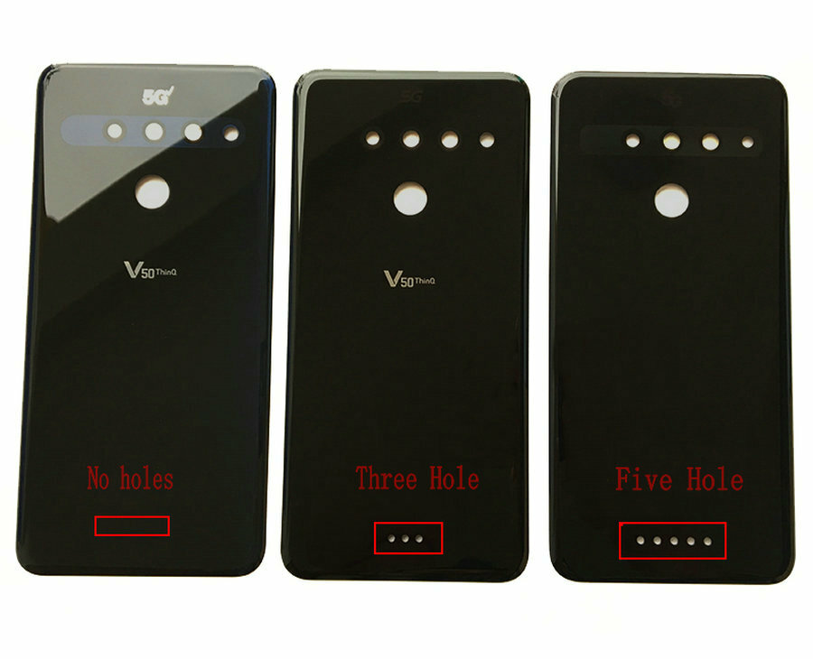 For LG V50 ThinQ 5G Original Battery Cover Glass Housing Back Door Replacement