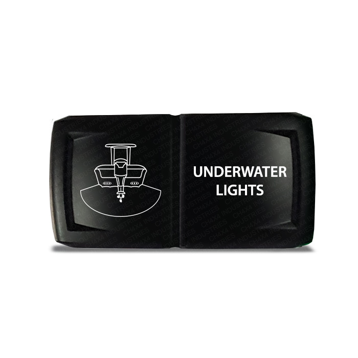 CH4X4 Marine Rocker Switch V2 Underwater Lights Symbol