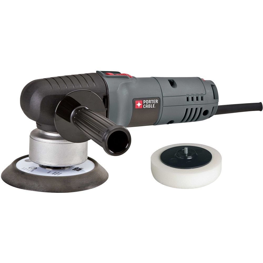 Porter Cable 6In Random Orbit Sander With Polishing Pad