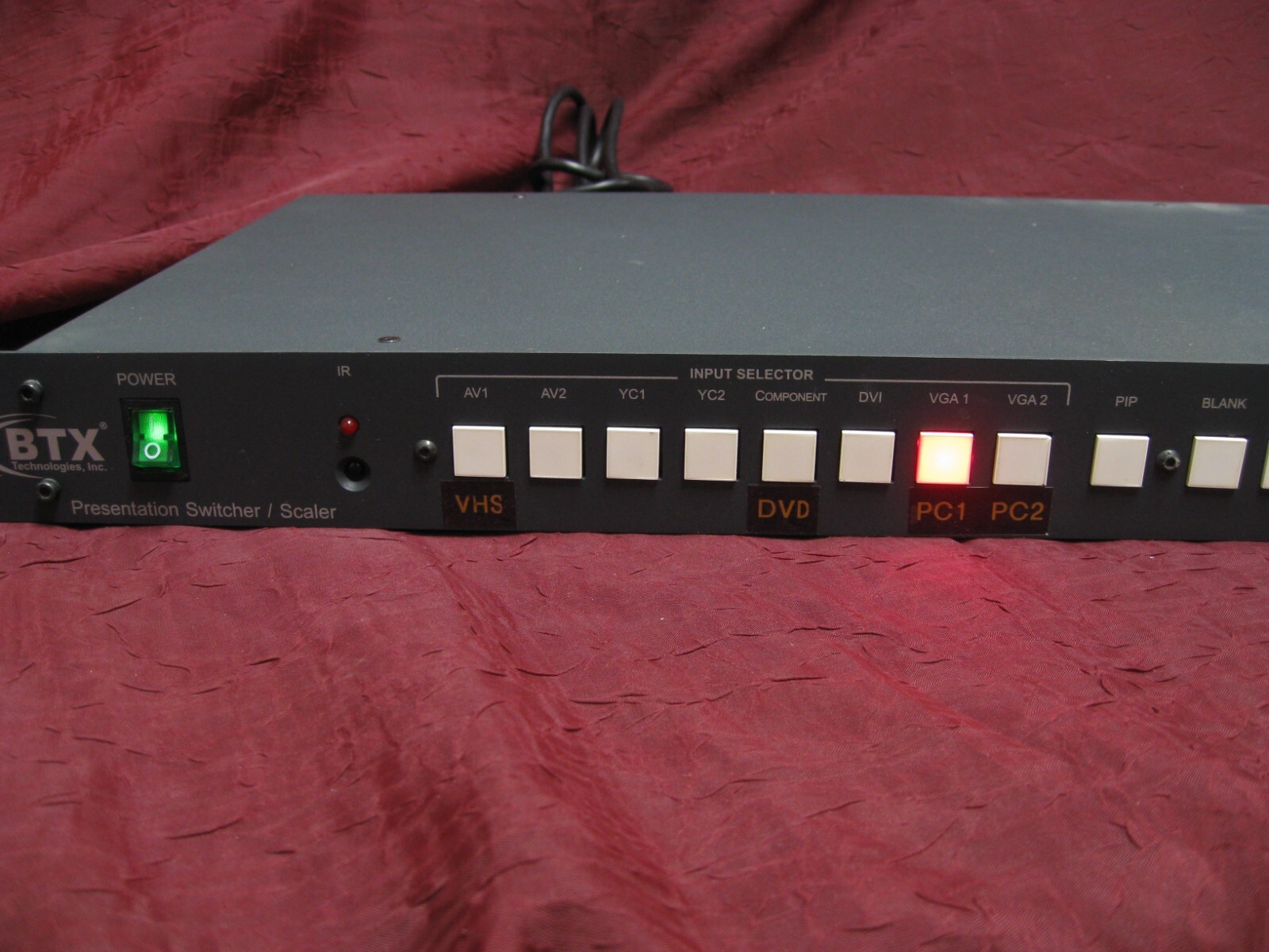 BTX VP-BTX7240XL Audio Video Switcher/Scaler Kramer VP-724XL VGA DVI w. Remote