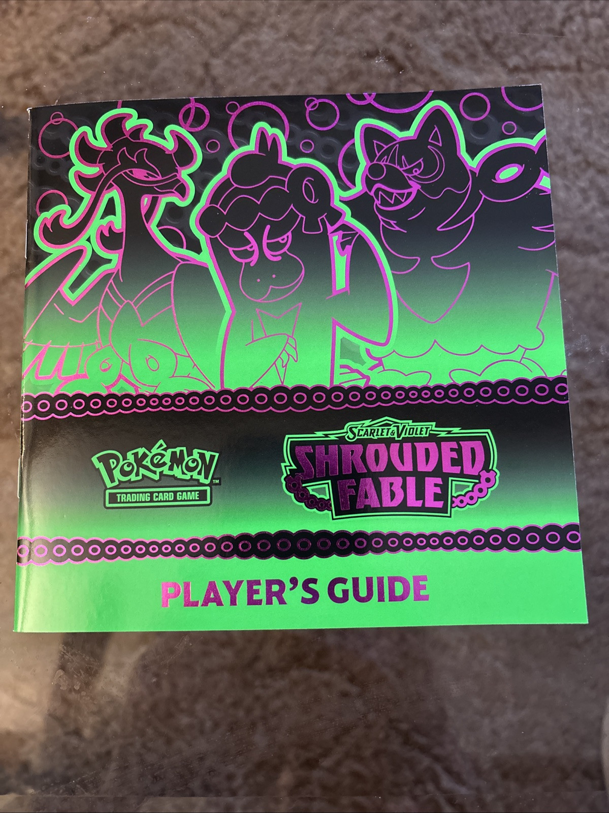 Pokémon TCG Scarlet & Violet Shrouded Fable Player’s Guide (Unmarked)