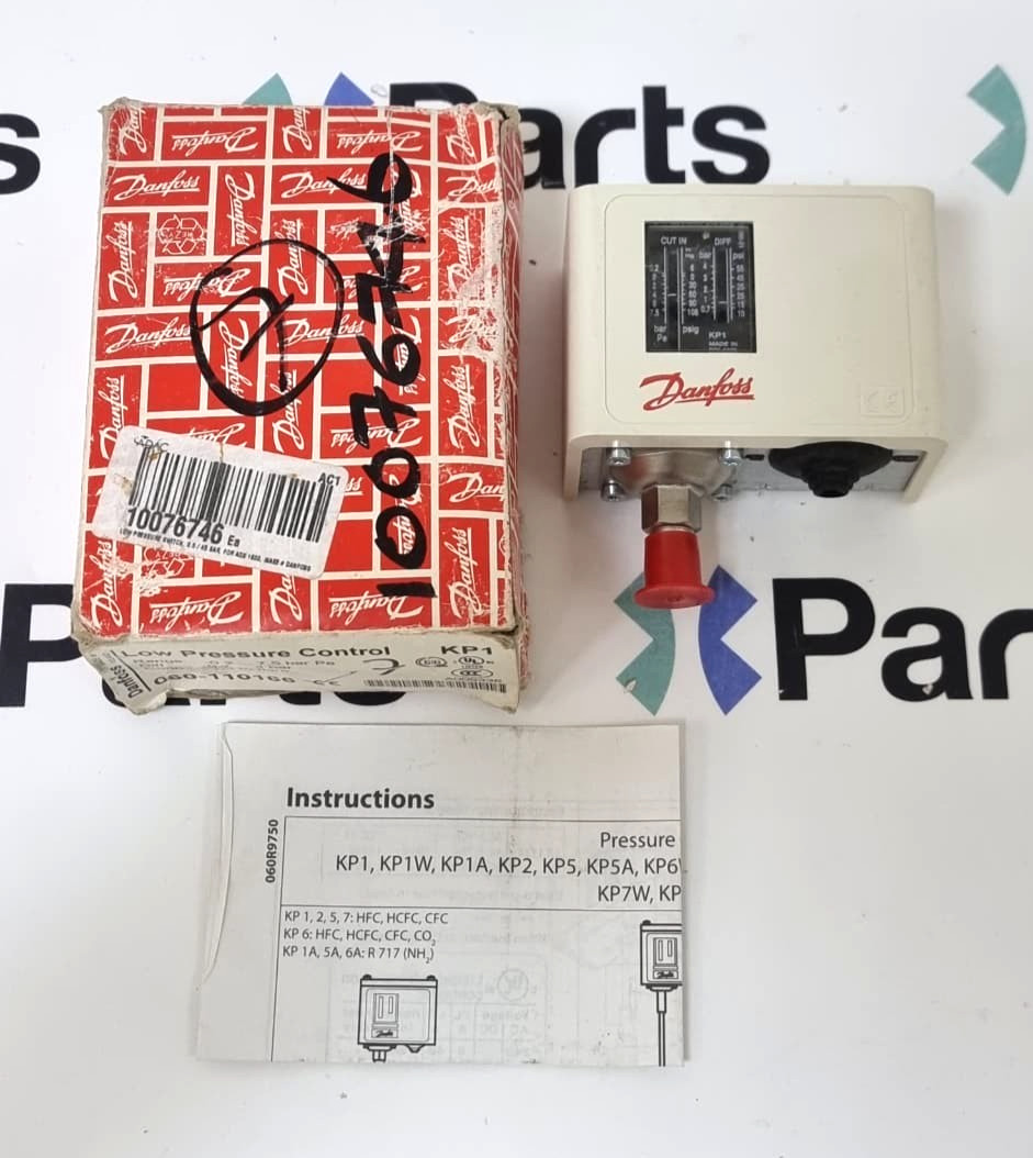 Danfoss KP1 Low Pressure Control Switch 060-110166