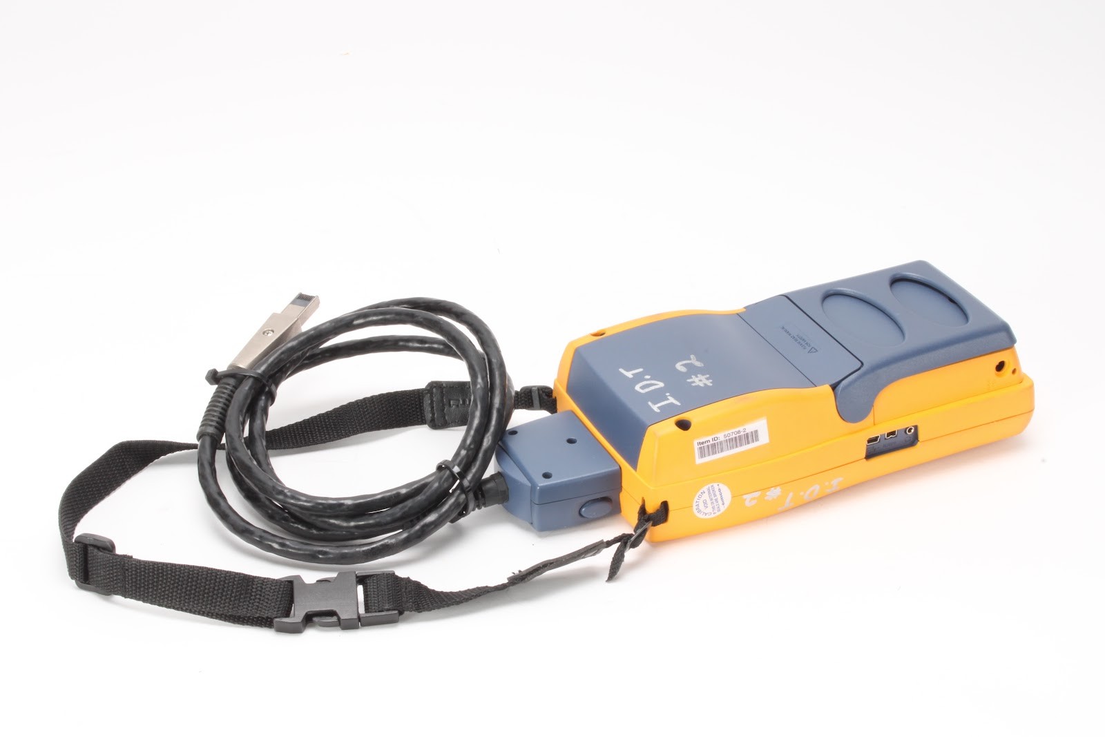 Fluke DTX-1800 Cable Analyzer With DTX-PLA002 Permanent Link Adapter and Strap