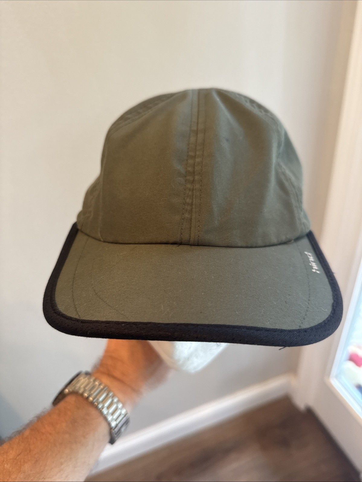 HIND GREEN VENTED RUNNING  HAT CAP ONE SIZE ADJUST