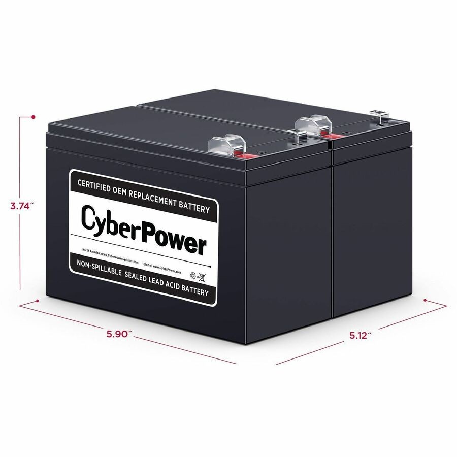 CyberPower RB1290X2 Replacement Battery Cartridge