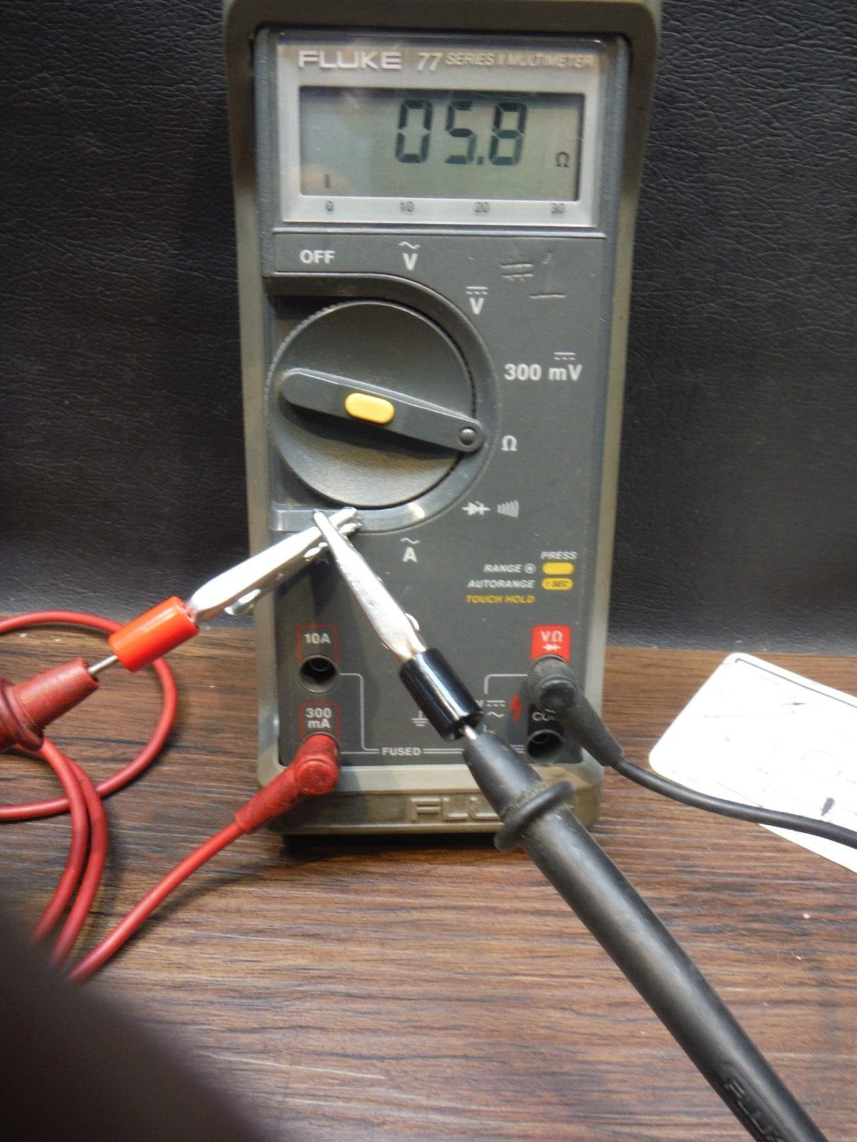 Fluke 77 meter & 80i-400 AC Current Probe clamp