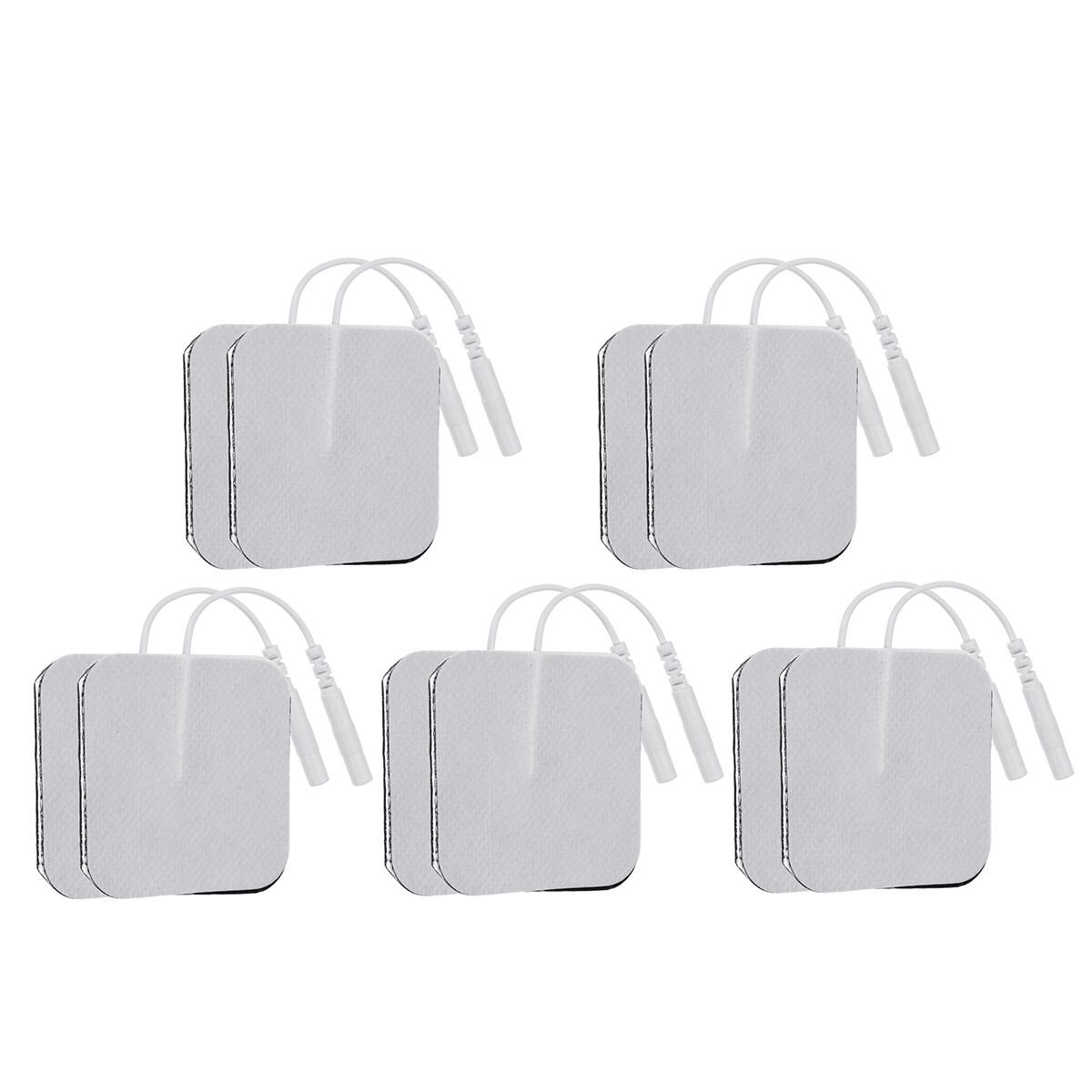 50Pcs Electrode Pads Replacement Patches For Electrotherapy Massager TENS Unit