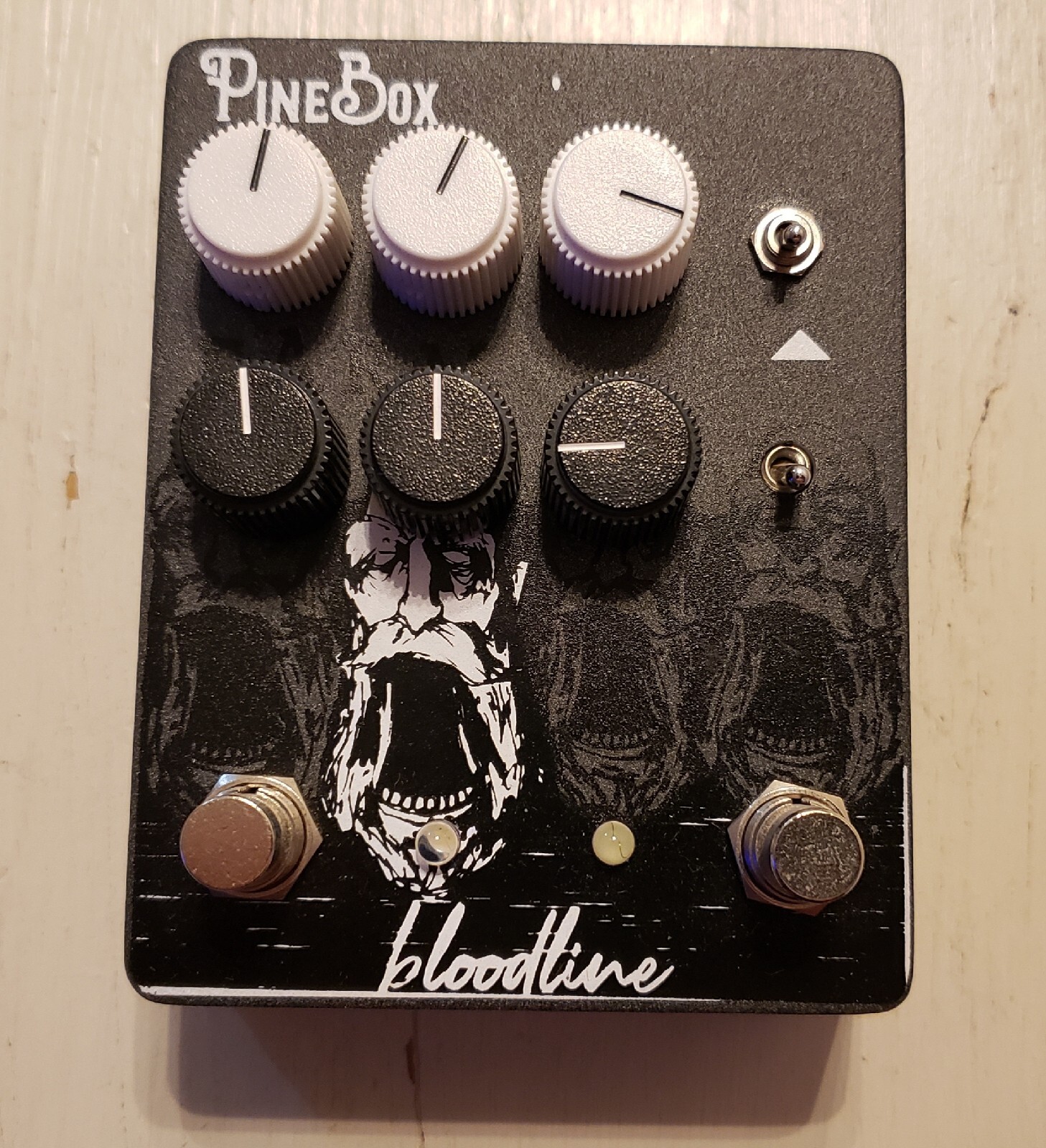Pine Box Bloodline Dual Fuzz Pedal Fuzz Overdrive Distortion Pedal ShipWorldWide