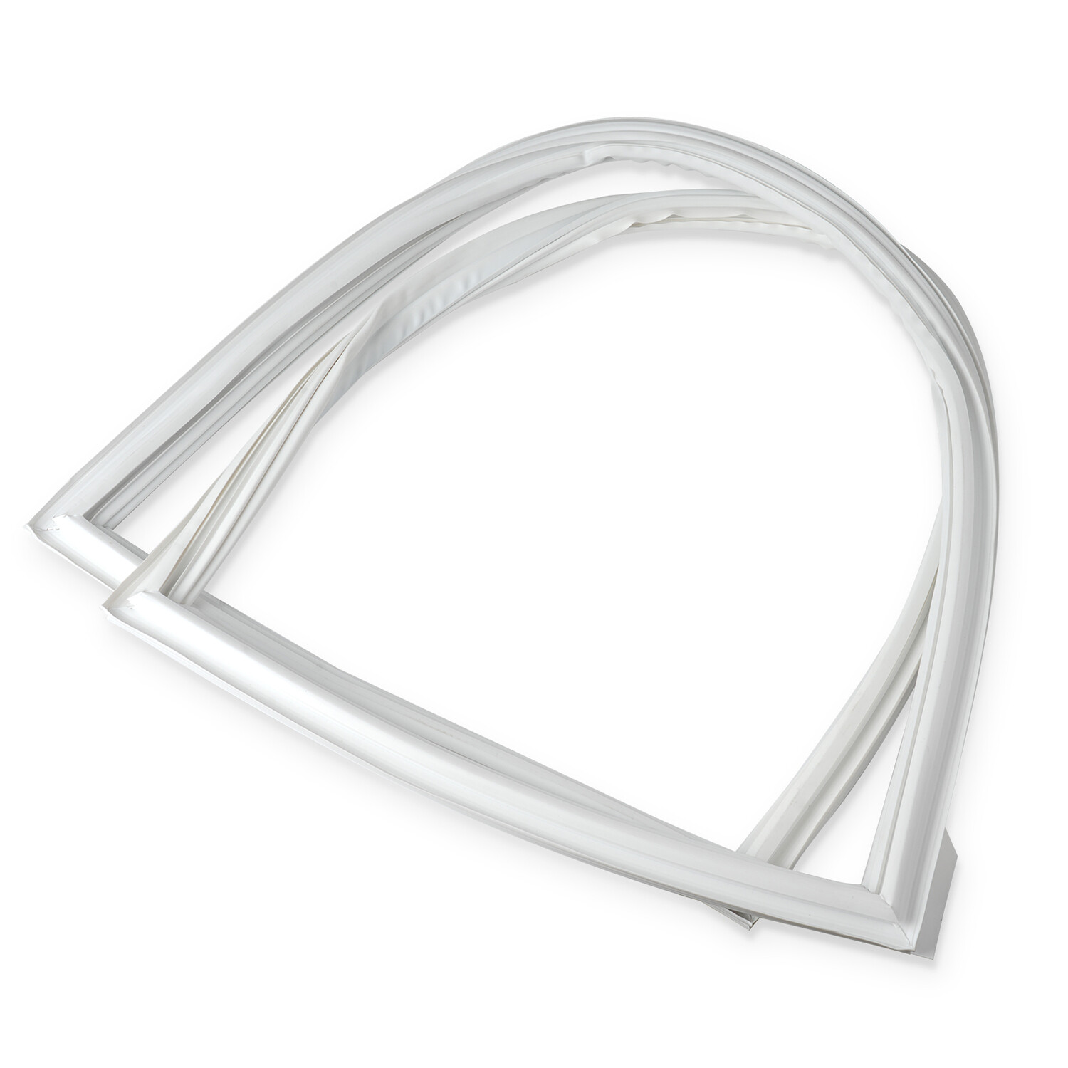 New W10830189 Refrigerator French Door Gasket (White) for Whirlpool