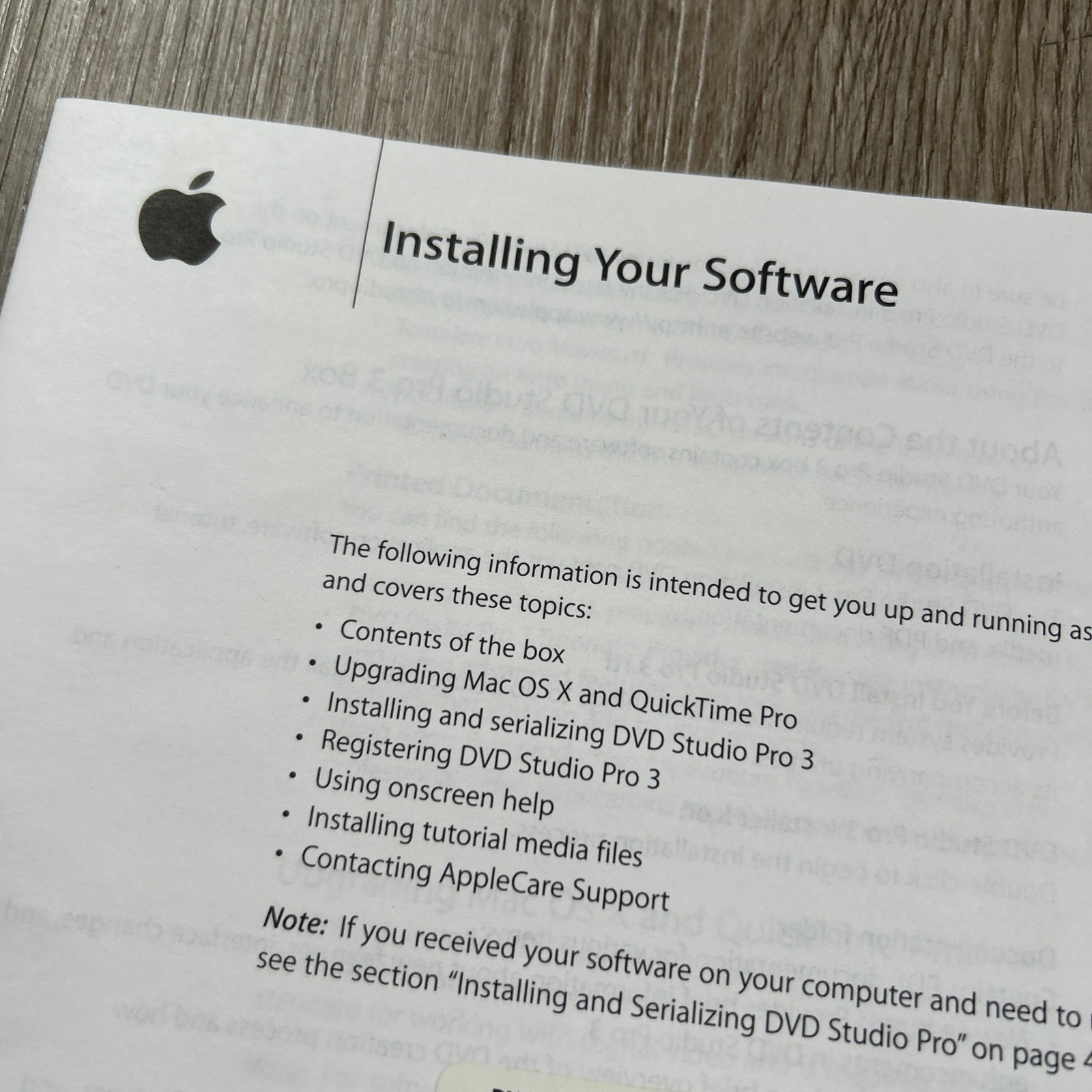 Apple DVD Studio Pro 3 Upgrade Professional DVD Authoring Software Complete