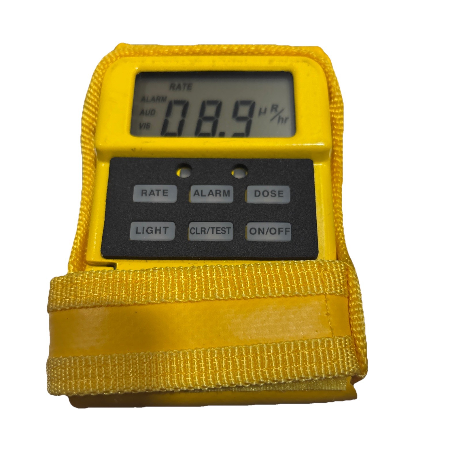 CANBERRA PERSONAL RADIATION DETECTORS MONITORS  MRAD113 WORKING WITh CASE