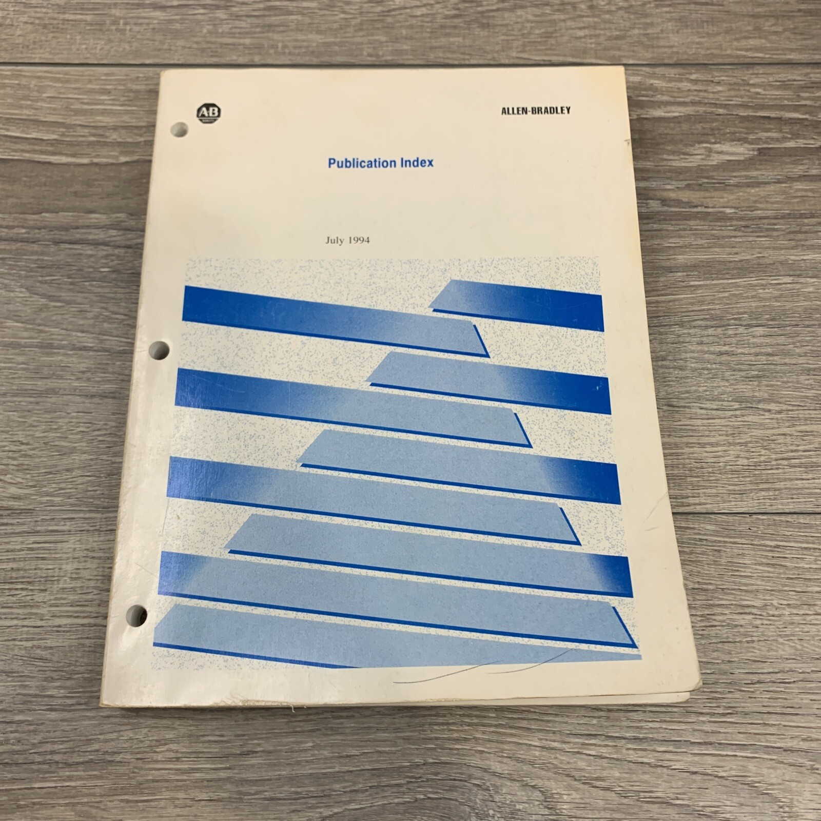 Allen-Bradley Publication Index Catalog Cross Reference User Manual 1994